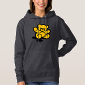 Pull À Capuche Yellow Teddy Trouble (Devant)