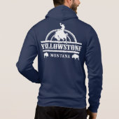 Pull À Capuche Yellowstone Montana (Dos)