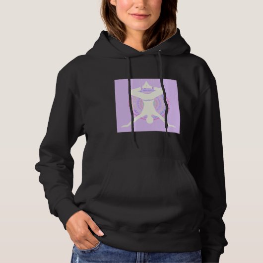 Pull À Capuche Yoga aérien (Devant)
