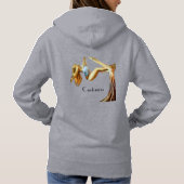 Pull À Capuche yoga aérien Thunder_Cove (Dos)