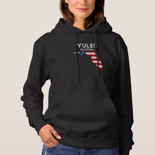 Pull À Capuche Yulee Floride États-Unis État Amérique Voyage Flor (Devant)