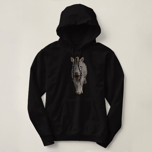 Pull À Capuche Zèbre Approchant (Design devant)
