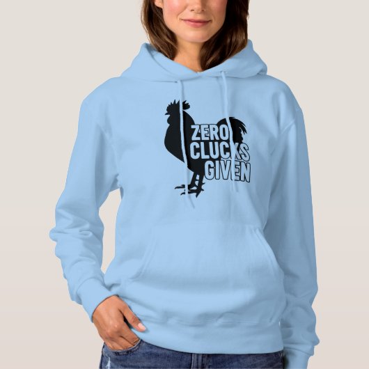 Pull À Capuche Zéro caquet donné (Devant)