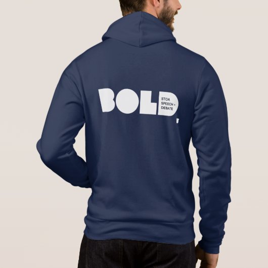 Pull À Capuche Zip up Stoa Sweatshirt BOLD (Dos)