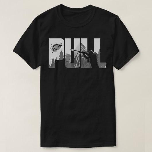 Pull Clay Shooting Cute Pigeon Shooters Players Fu T-shirt (Design voorkant)