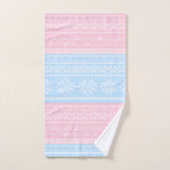 Pull de Noël tricoté d'hiver Cadeau de vacances  (Serviette à main)