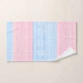 Pull de Noël tricoté d'hiver Cadeau de vacances  (Serviette à main)