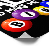 Pull My And Make Me Yell Bingo Player Funny Poster (Hoek)