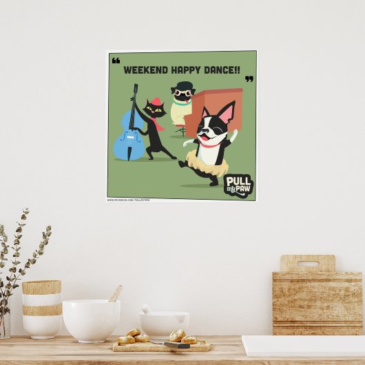 Pull My Paw - Poster 02 (Cuisine)