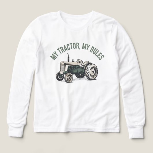 Pull-over avec tracteur (Motif recto)