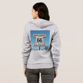 pull route 66 avec sweat - shirt à capuche (Dos entier)