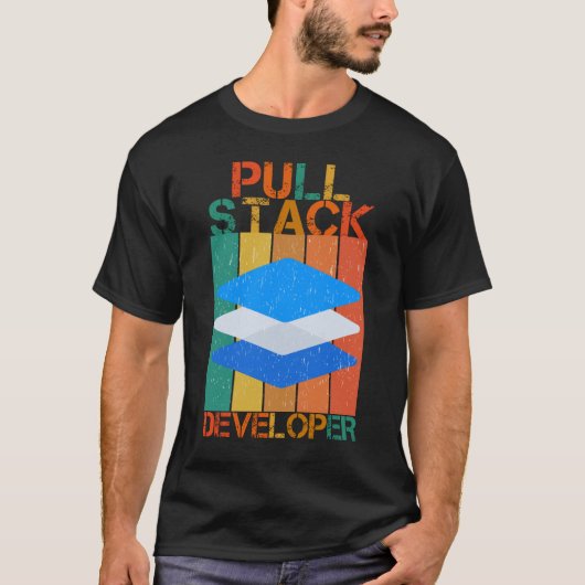 PULL STACK-ONTWIKKELAAR - FULL STACK DEV T-SHIRT (Voorkant)