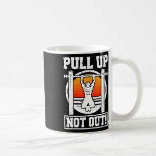 Pull Up Niet Uit Bodybuilding Gewichtheffen Workou Koffiemok