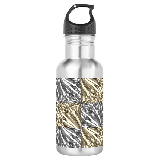Pulled Bubble Fun / Zwart & Wit / Sepia / Waterfles (Voorkant)