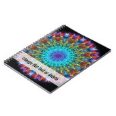 Pulling in kaleidoscoop notitieboek (Linkerzijde)