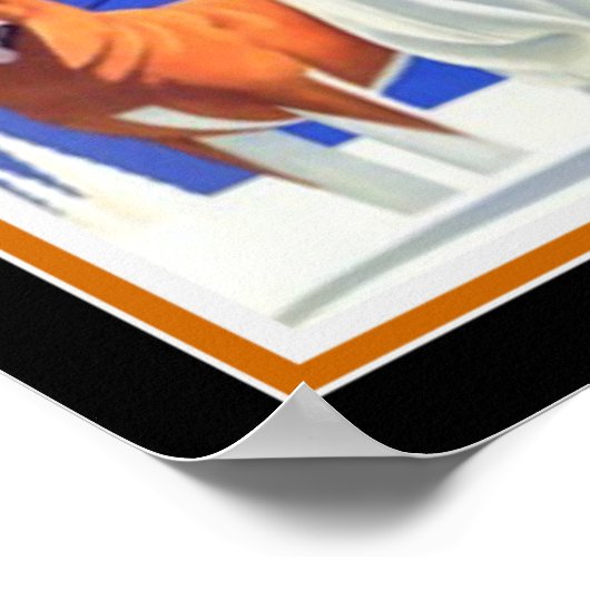 Pullman Art Deco Ad (jaren 1930) 16x20 Poster (Hoek)