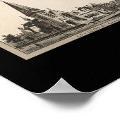 Pullman, Chicago (rond 1880) Poster (Hoek)