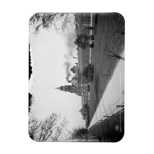 Pullman Palace Car Co., Pullman, Illinois c1900 Magneet (Verticaal)