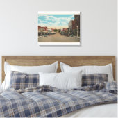 Pullman, WAView of Main StreetPullman, WA Canvas Afdruk (Insitu (Slaapkamer))