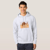 Pullover à capuche asg hommes J'ADORE SAHARA (Devant entier)