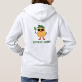 Pullover à capuche Bonne Année (Dos)