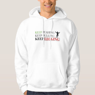 Pullover à capuche Fitness Quote – Conception de t