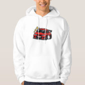 Pullover à capuche pour amateur de Funny Car (Devant)