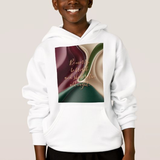 Pullover à capuche pour enfants avec graphique sty (Devant)