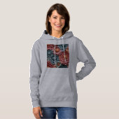 Pullover à capuche pour femmes (Devant entier)