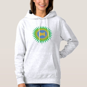 Pullover à capuche pour femmes gris cendre SUN BRA