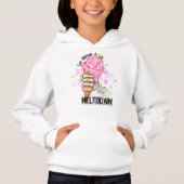 Pullover à capuche pour fille (Devant)