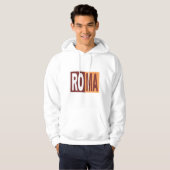 Pullover avec hotte ROMA ITALIE (Devant entier)