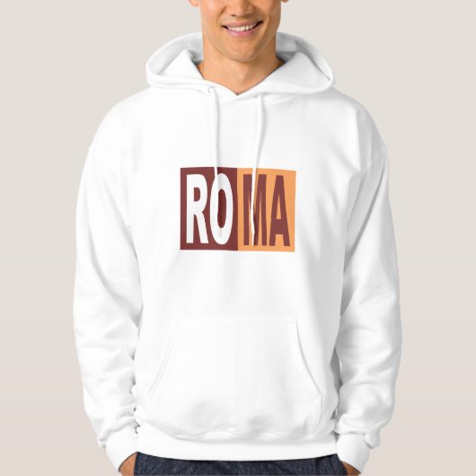 Pullover avec hotte ROMA ITALIE (Devant)