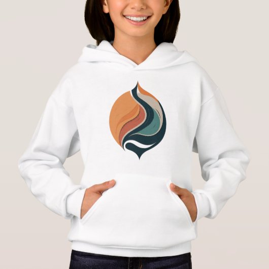 Pullover de flamme de vie pour filles (Devant)