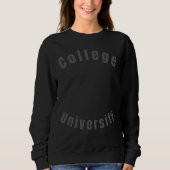 Pullover d'université - Femme (Devant)