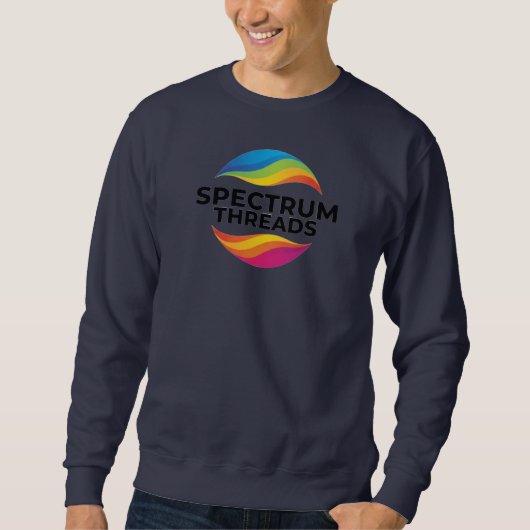 Pullover Graphique Coloré pour un Style Créatif (Devant)