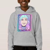 Pullover-hoodie van de Fab-U-Las-Kinderen van Zer0 (Voorkant)