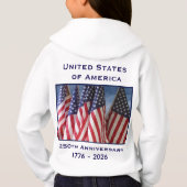 Pullover patriotique pour le 250e anniversaire des (Dos)