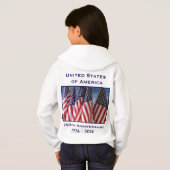 Pullover patriotique pour le 250e anniversaire des (Dos entier)