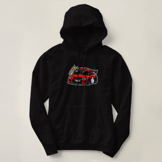 Pullover pour femme amatrice de Funny Car noir