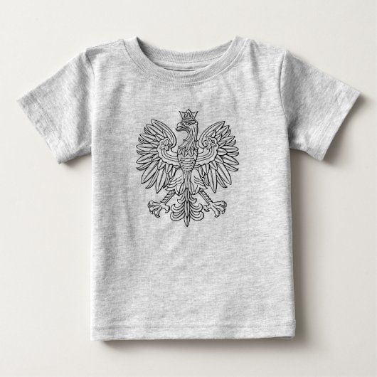 Pullover pour tout-petit avec symbole polonais (Devant)