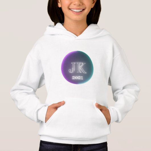 Pullover Turquoise rose enfant (Devant)