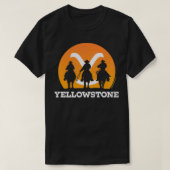 Pullover Yellowstone Cowboy Sunset (Design devant)