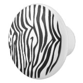 Pulls voor zwarte en witte wasbak keramische knop (Rechts)