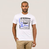 Pulmonale hypertensie Bewustheid T-shirt (Voorkant volledig)