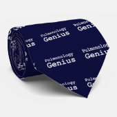 Pulmonologie Genius Gifts Stropdas (Opgerold)