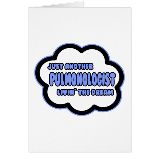 Pulmonoloog.. Livin' The Dream (Voorkant)