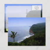 Pulolu Kijk uit, Hawaii Briefkaarten,  Briefkaart (Voorkant / Achterkant)