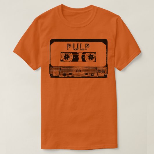 Pulp Cassettebandje T-shirt (Design voorkant)