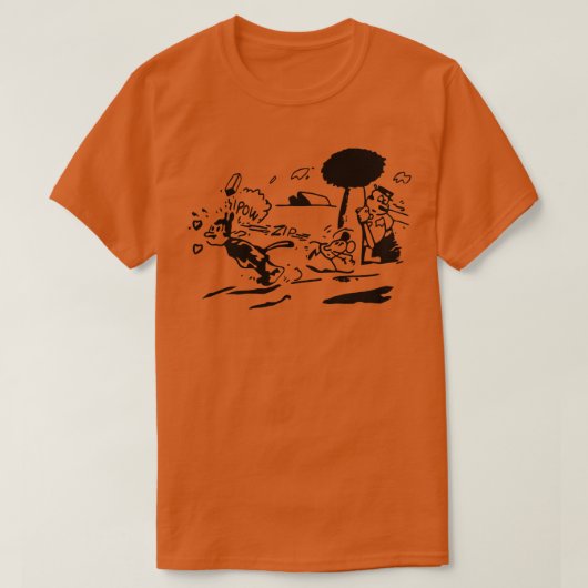 Pulp Fiction Jules Krazy Kat Kussen T-shirt (Design voorkant)